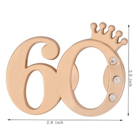 24 pcs 60th Birthday Party Favors Bottle Opener-Black and Gold 60th Birthday Anniversary Party Souvenir Keepsake for Guest,60 Birthday Party Decor Supplies (Black 60, 24)