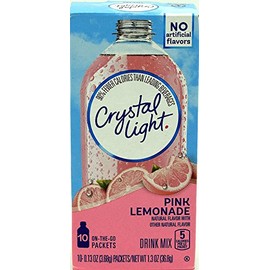 Crystal Light Drink Mix On The Go Pink Lemonade - 12 Pack