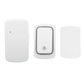 Wireless Doorbell Set Self Generating IP68 Waterproof Long Range Caregiver Pager AC