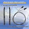 SleYuYir Sunroof Glass Cables and Track Assembly Repair Kits Compatible