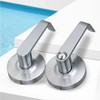 NEWBANG HARDWARE Commercial Keyed Entry Door Lever Handle Set with