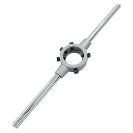 Bivethoi Round Die Stock Handle Wrench, M10-M11 Metric Round Die Holder for 30mm/1-3/16 Inch OD Round Die