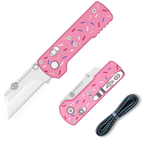 OKNIFE Otacle U1 Folding Pocket Utility Knife, Quick Change Box