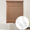 Waziaqoc 20PCS Hidden Valance Clips for 2 Inch Valance Channel,