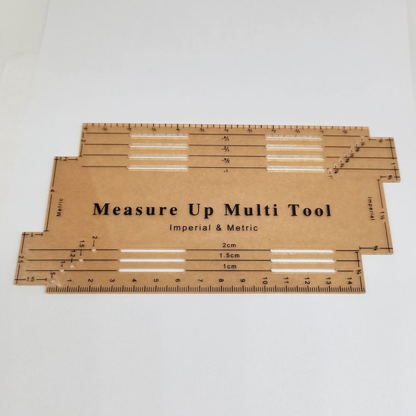 HONEYSEW Measure Up Multi Tool for Sewing Both Imperial and