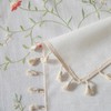 AIRCOWRIE Cotton Linen Tablecloth for Rectangle Tables, Heavy Duty Wrinkle