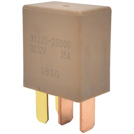 3-Pack 95220-2S000 Relay - 35A 12VDC 4-Pin SPST Automotive Relay - Compatible with Select Hyundai/Kia Vehicles - Fixes P0697 & Cooling Fan Failures (Replaces Denso 25510-2S000)