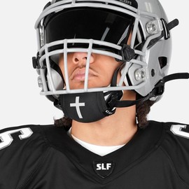 SLEEFS Faith Cross Chin Strap Cover - Color: Black
