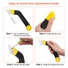 Coitak 5 Pieces Replacement Blades for Tile Grout Saw Angled
