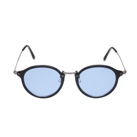 FaceTrick az Label AZ7111 Sunglasses, UV Protection, Cool Sunglasses, Light Color, black/blue