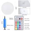 Blibly Floating Pool Lights Solar Powered, 14 inch Pool Lights