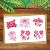 Winmany 25PCS Stencil Template for Painting Rose Drawing Template Reusable