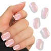 Semi Cured Gel Nail Strips Tender Pink - Easy DIY