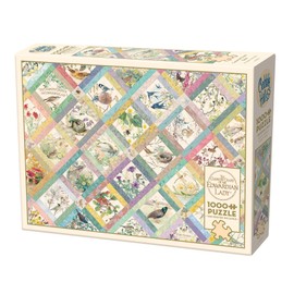 Cobble Hill 1000 Piece Puzzle - Country Diary Quilt - Sample Poster Included