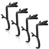 Vicenpal 4 Pcs Fireplace Stocking Garland Hanger for Mantel 2