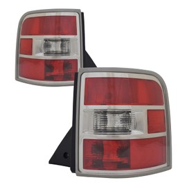 HEADLIGHTSDEPOT Driver Passenger Tail Light Set Compatible With 12-19 Ford Flex SE|SEL; CAPA Certified