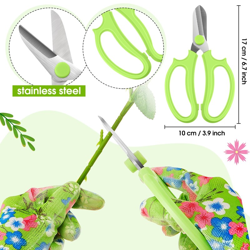 14 Pcs Valentine Rose Stripper Thorn Remover Tool Garden Pruning