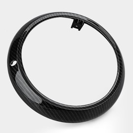 Headlight Rim Cover for Z900RS (2018-2024) / SE (2022-2023) / W800 CAFE (2019-2020) / W800 (2020-2024) Headlight Rim Cover ABS Headlight Cover Custom Parts (5D Carbon Look)