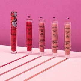 DEBORAH Milano Fluid Velvet Mat Lipstick No. 2 Romantic Pink Painted by Paola Turani Liquid Lipstick Matte for Soft and Hydrated Lips, Romantic Pink, 1 Piece