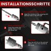 CSOOM Concrete Hole Saw 4-1/2" (115mm) with 220mm SDS Plus