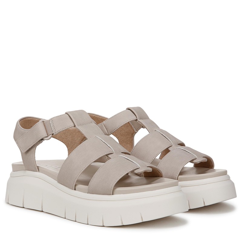 Naturalizer SOUL Womens Pippa Fisherman Sandal Dark Porcelain Beige 9.5