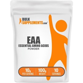 Bulk Supplements EAA Essential Amino Acid Powder 100g, 1 piece / 벌크서플리먼츠 EAA 필수 아미노산 파우더 100g, 1개