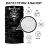 ShopINess® Multifunctional Headwear Bandana - Skull White