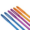 Wool Needles Colorful Bent Tip Tapestry Needles Large-Eye Aluminium Sewing