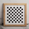MAGJUCHE Polka Dots Stencil 12 Inches, Reusable Diamonds Stencil for