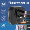 Wireless Doorbell 1200Ft Waterproof Door Bells for Home Plug in
