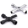 AIYIBEN 4-Way Multifunctional Key, Universal Meter Box Key for Opening