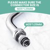 12” Swivel Swing Nozzle Spout for Commercial Kitchen Sink Faucet,Stainless