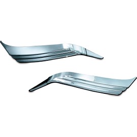 Kuryakyn 3235 Motorcycle Lighting Accent Accessory: Trunk Taillight Visors for Honda Gold Wing GL1800 Motorcycles, Chrome, 1 Pair