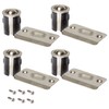 Ball Catch Door Hardware for Closet or Cabinet, Satin Nickel
