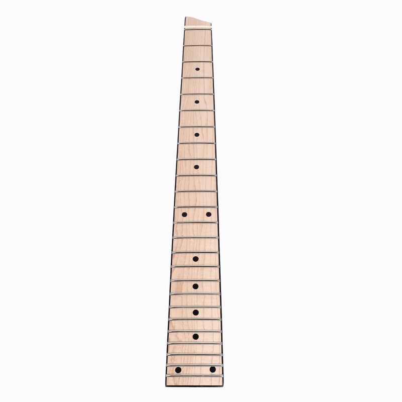 Headless 25 Fret Fingerboard Headless Maple Wood Electric Guitar Neck