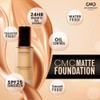 Charmacy Base Maquillaje Líquida Mate Resistente Agua Horas Duración Sudor
