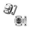 Alnicov Sliver Rotate Bolt Latch Lock Stainless Steel Gate Bathroom