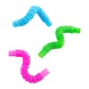 Small Solid Color Expanding Tube Fidget Toys 12 Pieces