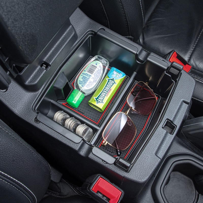 PIMCAR Center Console Organizer for Jeep Wrangler JL/JLU (2018-2025) &