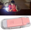 LED Bookmark Light USB Rechargeable 3 Brightness Warm White Light
