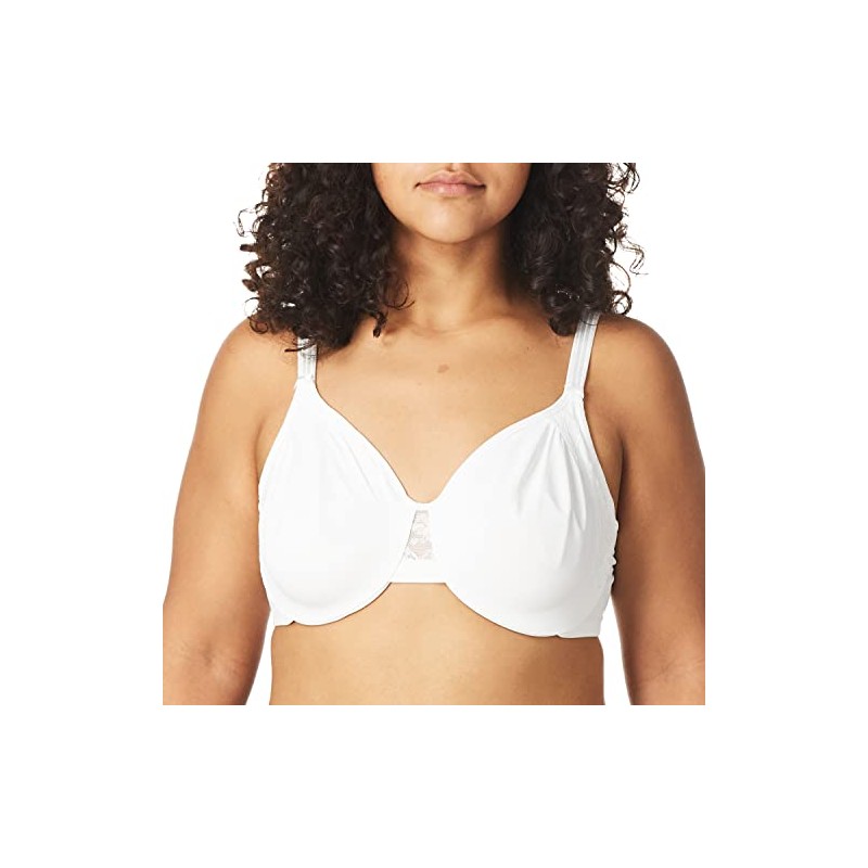 Olga Cloud 9 Minimizer Bra Women's Plus Size, White, 40D