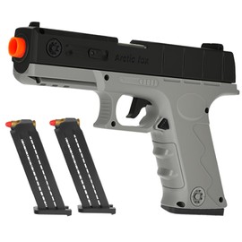 Toy Pistol Soft Bullet Toy Gun Blaster, Realistic Soft Bullet Pistol Foam Shell ejecting Blasters, with 2 ClipsGifts for Boys Girls Adults Age 8+