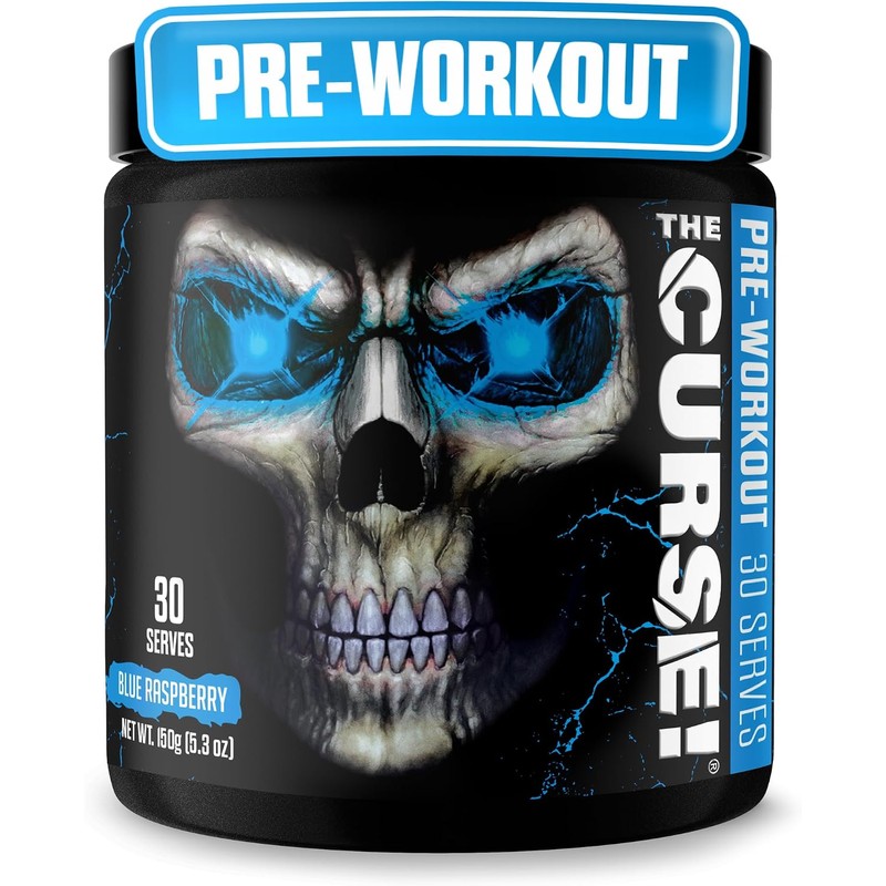 JNX SPORTS The Curse Pre Workout Powder for Men Women,