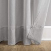 No. 918 Erica Crushed Sheer Voile Rod Pocket Curtain Panel,