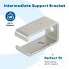 Channel Trolley Track Hanger Bracket, Intermediate Support Bracket for All