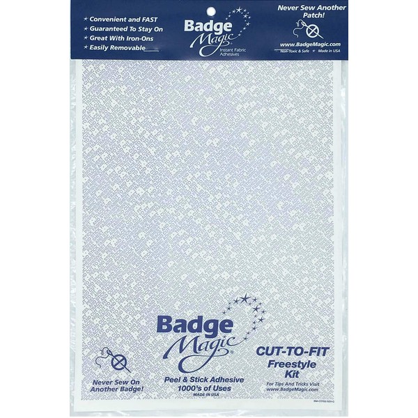 Badge Magic Cut to Fit Freestyle Patch Adhesive Kit (1-Pack)