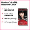 Revlon Colorsilk Beautiful Color, Black, 3 Count