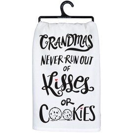 Primitives by Kathy - Juego de toallas de cocina de algodón bohemio, refranes divertidos, regalo de inauguración de la casa, decoración de otoño, 28 x 28 pulgadas