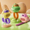 Dinosaur Projection Watch Fan Small Cartoon 3 Wind Speed Fan