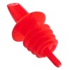 Update International (POR-RD) 3" Plastic Free-Flow Speed Pourers [Set of